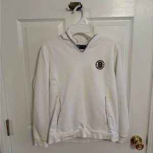 Boston Bruins White Hoodie